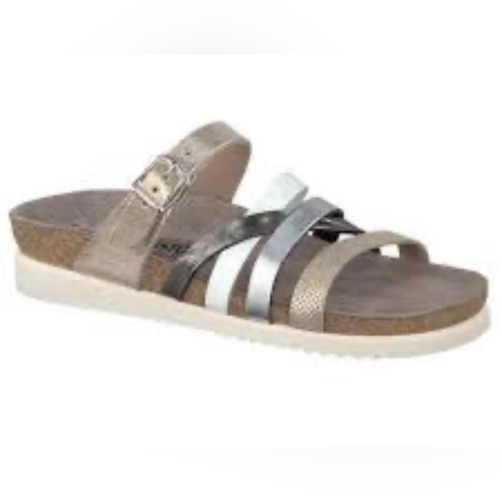 Mephisto Huleda Strappy Sandals Leather Cork Size 37